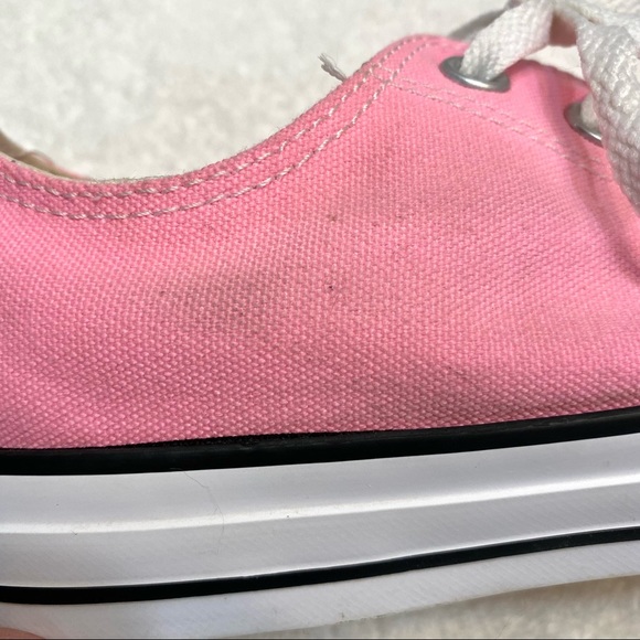 Converse All Star Low Top Light Pink Sneakers Womens Size 10 Mens Size 8 - Picture 5 of 10